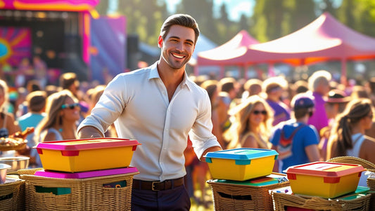Livraison de repas pour festivals et événements d’été : la solution idéale pour les groupes en déplacement