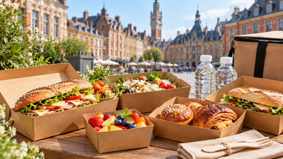 Livraison de paniers-repas pour groupes à Lille : une solution simple et fiable
