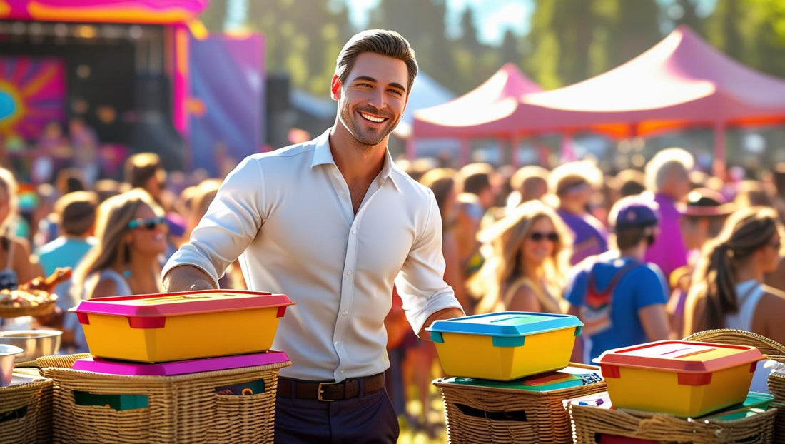 Livraison de repas pour festivals et événements d’été : la solution idéale pour les groupes en déplacement