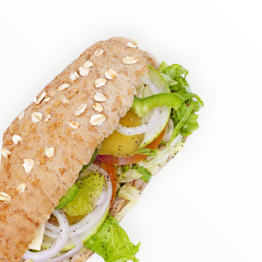 Sandwich baguette végétalien
